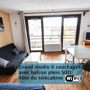Le Relai S34 - Grand Et Lumineux Avec Coin Montagne 4-6 Pers, 50m Des Pistes, Grand Balcon Exposé Sud, Draps Non Compris Appartement