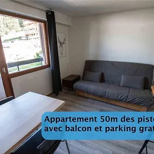 Les Cimes, Chaleureux 4 Pers, 50m Du Télécabine, Vue Dégagée Sur Les Pistes, Draps Non Compris Appartement